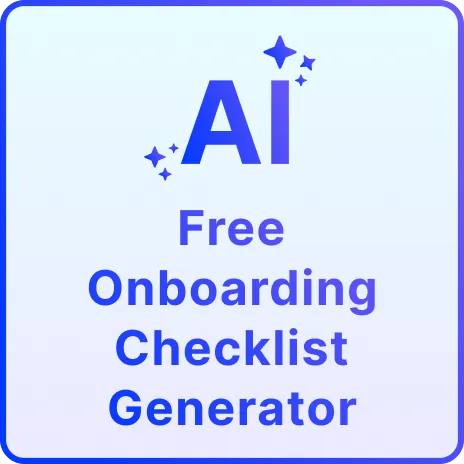 Free AI Onboarding Checklist Generator, Free Onboarding Checklist Maker Online